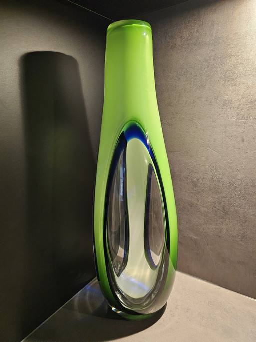 Große, besondere Vase von Joska Kristal