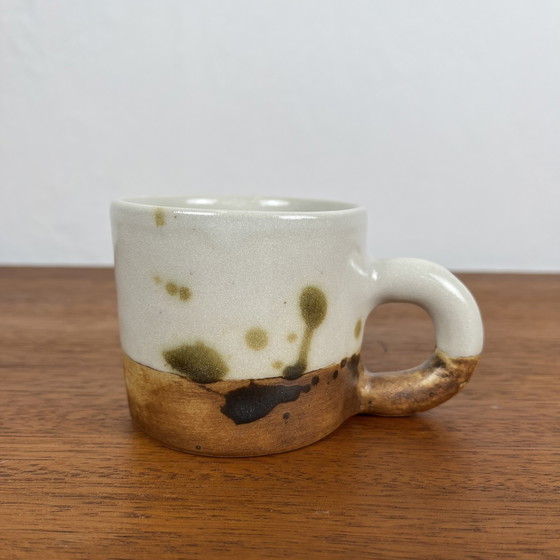 Image 1 of Set van 4 koffie-/theekoppen "La Colombe", 1950/60