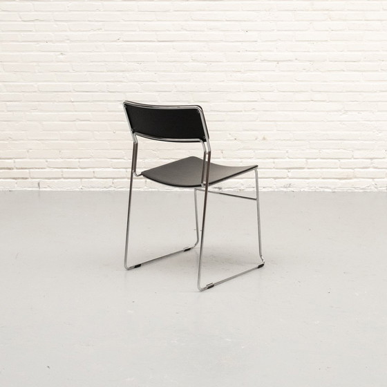 Image 1 of Minimalistische Sultana Stühle Arrben Italien Satz von 2