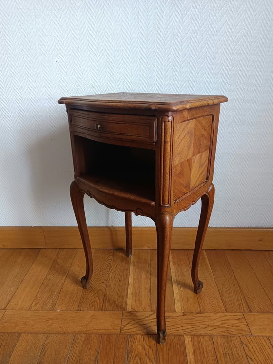 Louis XV Style Bedside Table – Wood (photo 3 of 14)
