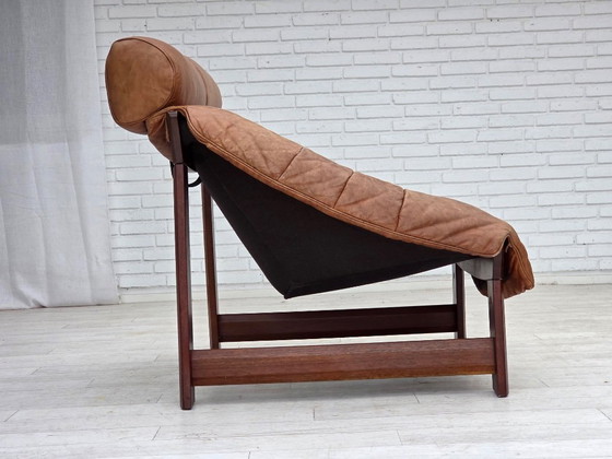Image 1 of Anni '70, design norvegese di Jan Erik Lindgren, modello di poltrona "Amazon".