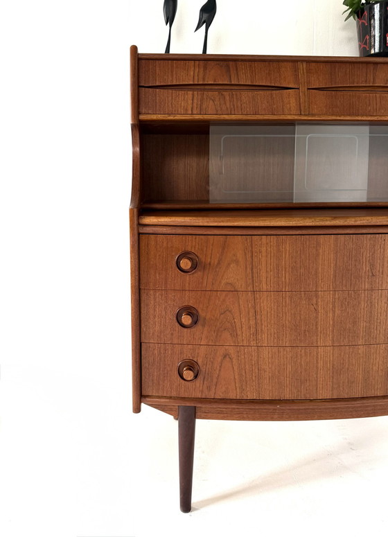 Image 1 of Vintage teakhouten secretaire, Gunnar Falsig ‘60