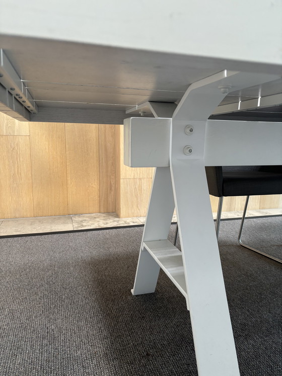 Image 1 of Beautiful white designer dining table