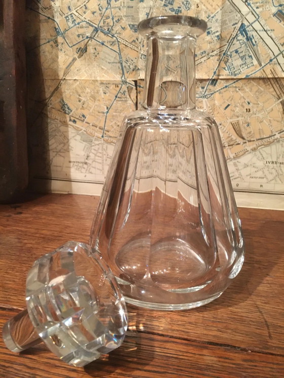 Decanter di cristallo "Baccarat" – Bicchieri e caraffe, Vetro, Vintage (photo 7 of 8)