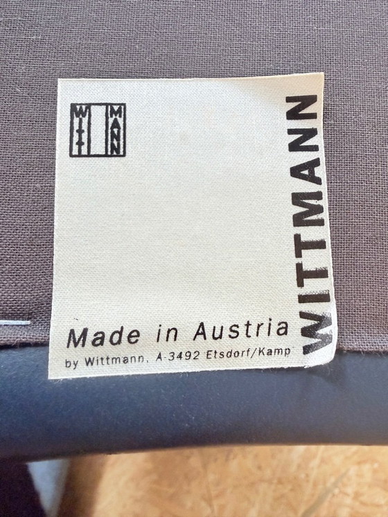 Image 1 of Poltrona Wittmann Petrol Leather Club Paolo Piva
