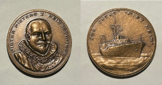 Image 1 of Gedenkmedaille Pieter Pieterszoon Hein