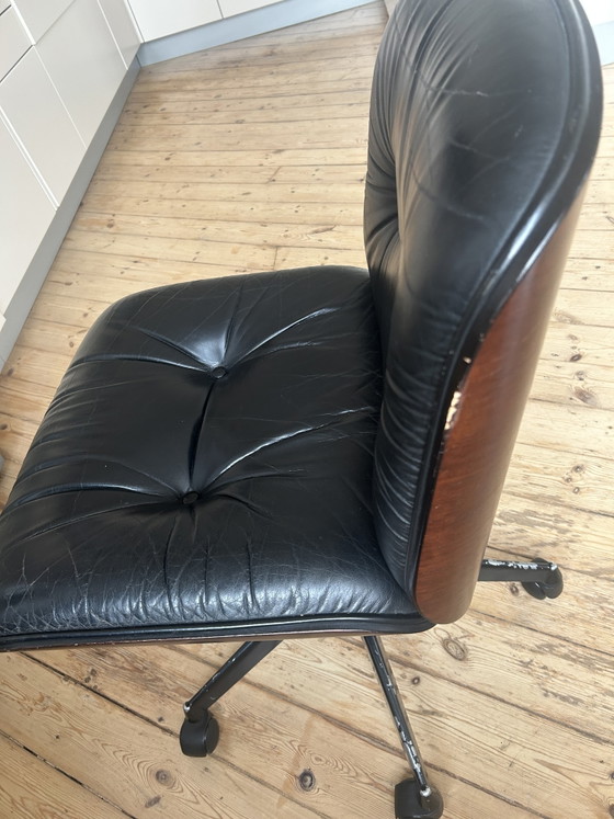 Sedia da ufficio girevole MiM Ico Parisi – MIM Roma, Sedie da ufficio, Legno (photo 4 of 6)