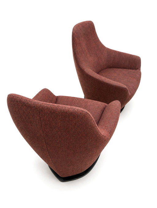 2x Leolux Cantate draai Fauteuil – Textile (photo 2 of 6)