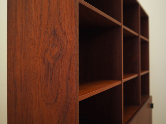Image 1 of Teak bookcase, Danish design, 1970s, designer: Peter Løvig Nielsen