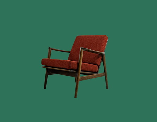 Sillón de mediados de siglo, tipo 300-139, Sfm, Polonia, década de 1960