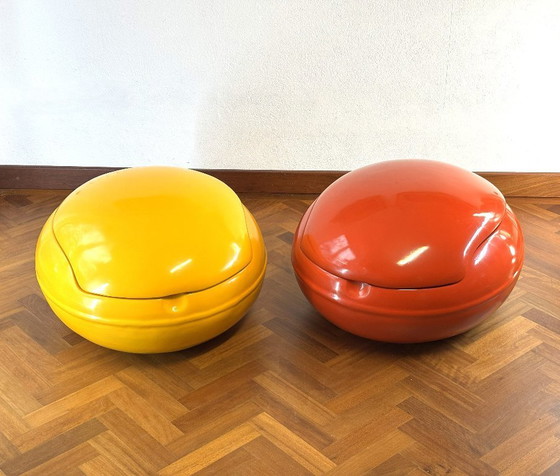 Image 1 of 2x Garden Egg chair Peter Ghyczy