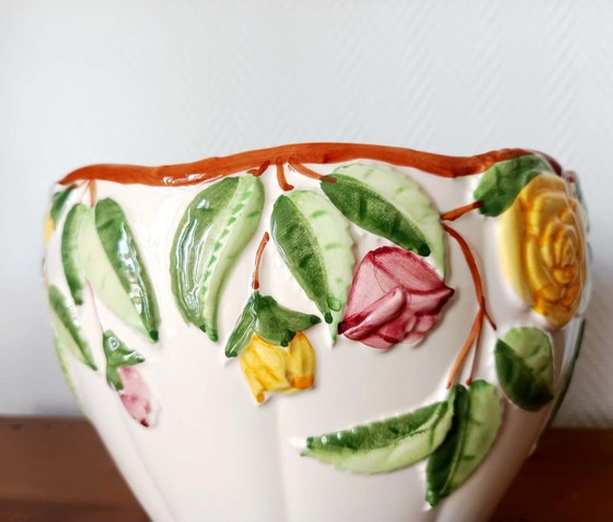 Image 1 of Vintage ceramic flower pot