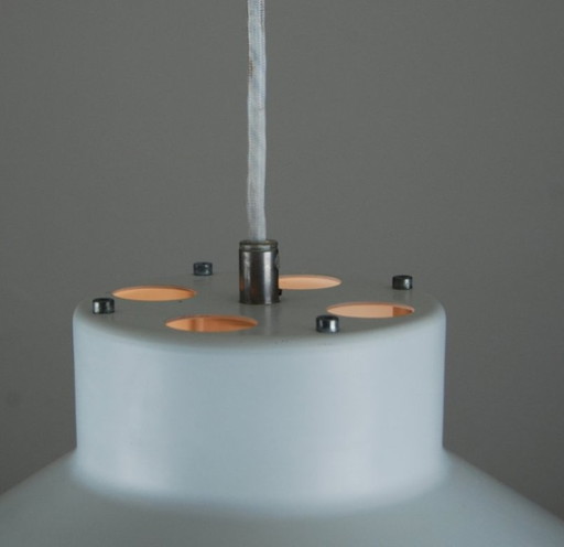 Louis Poulsen Visir. Lámpara colgante blanca