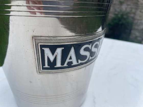 Image 1 of Art Déco 1930 Raffreddatore per champagne Raffreddatore per vino Massé francese