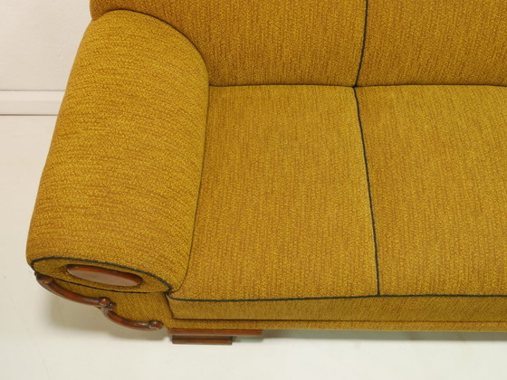 Image 1 of Vintage bank uit de jaren 50, Mid Century Modern, originele bank, Duitsland