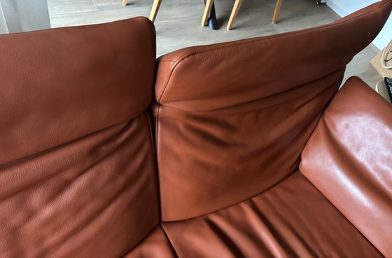 Image 1 of Jori Linea armchair in excellent condition 210x100x77 camel