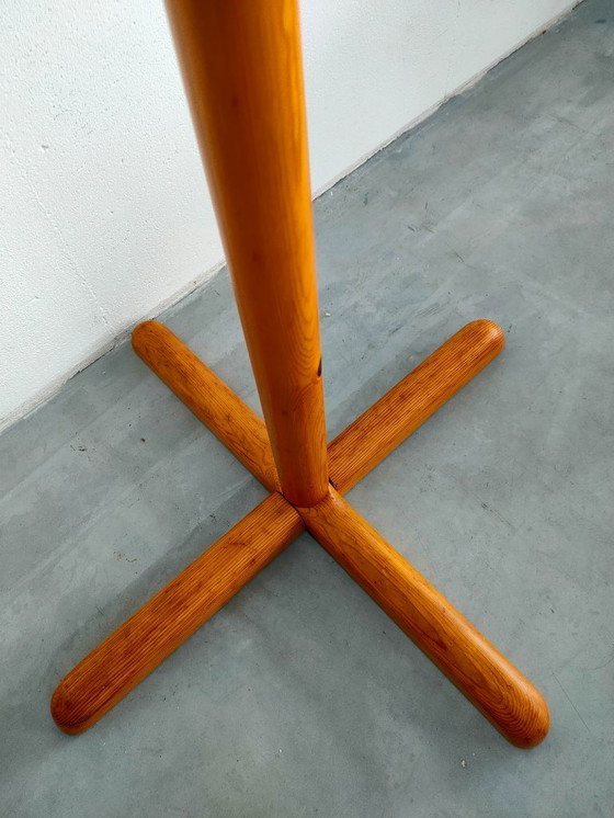 Image 1 of Vintage Design Houten Kapstok Jaren 70