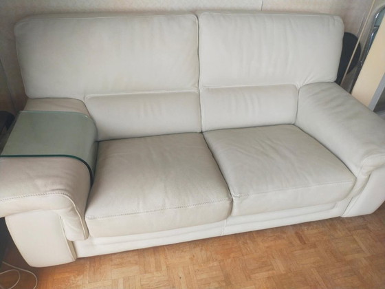 Image 1 of Roche Bobois leather sofa - Very good condition