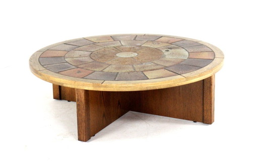 Vintage-Couchtisch von Tue Poulsen für Haslev Mobelfabrik