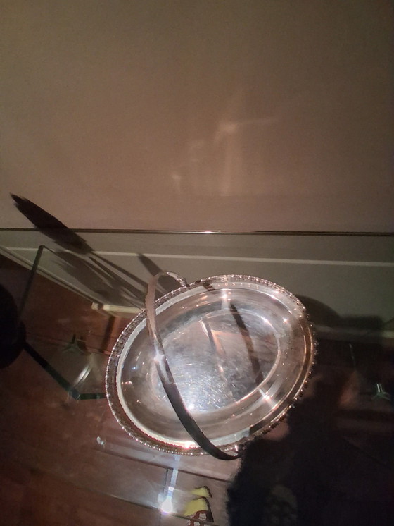 Image 1 of Silver plated fruit bowl circa 1930