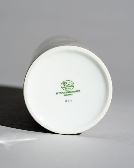 Image 1 of Hutschenreuther Porcelain Vase Duo Theo Baumann & Cuno Fischer MCM WGP
