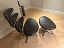 Corona Armchair with Separate Footstool