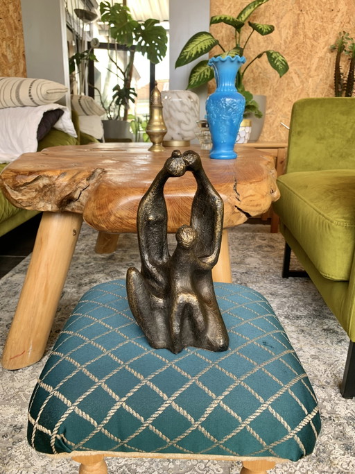 Brutalismo 1970 New Seed Family Escultura de mediados de siglo Austin Productions – decoratieve objecten, Bronze, Other
