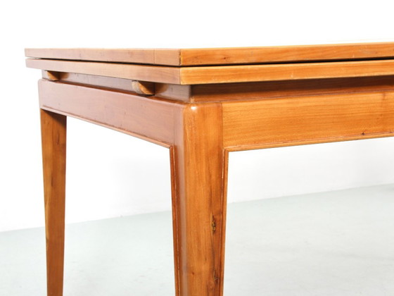 Extendable dining table in light mahogany for 6/8 people. – Wood (photo 5 of 10)
