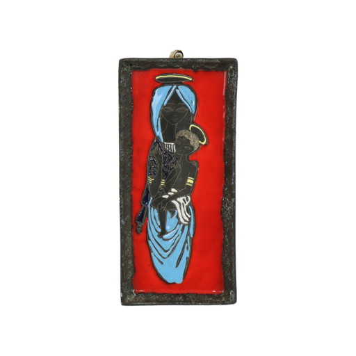 Vintage Wall Sculpture San Marino Ceramic
