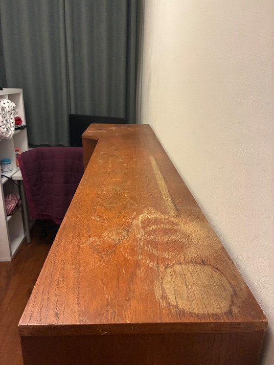 Image 1 of Vintage mid-century highboard sideboard