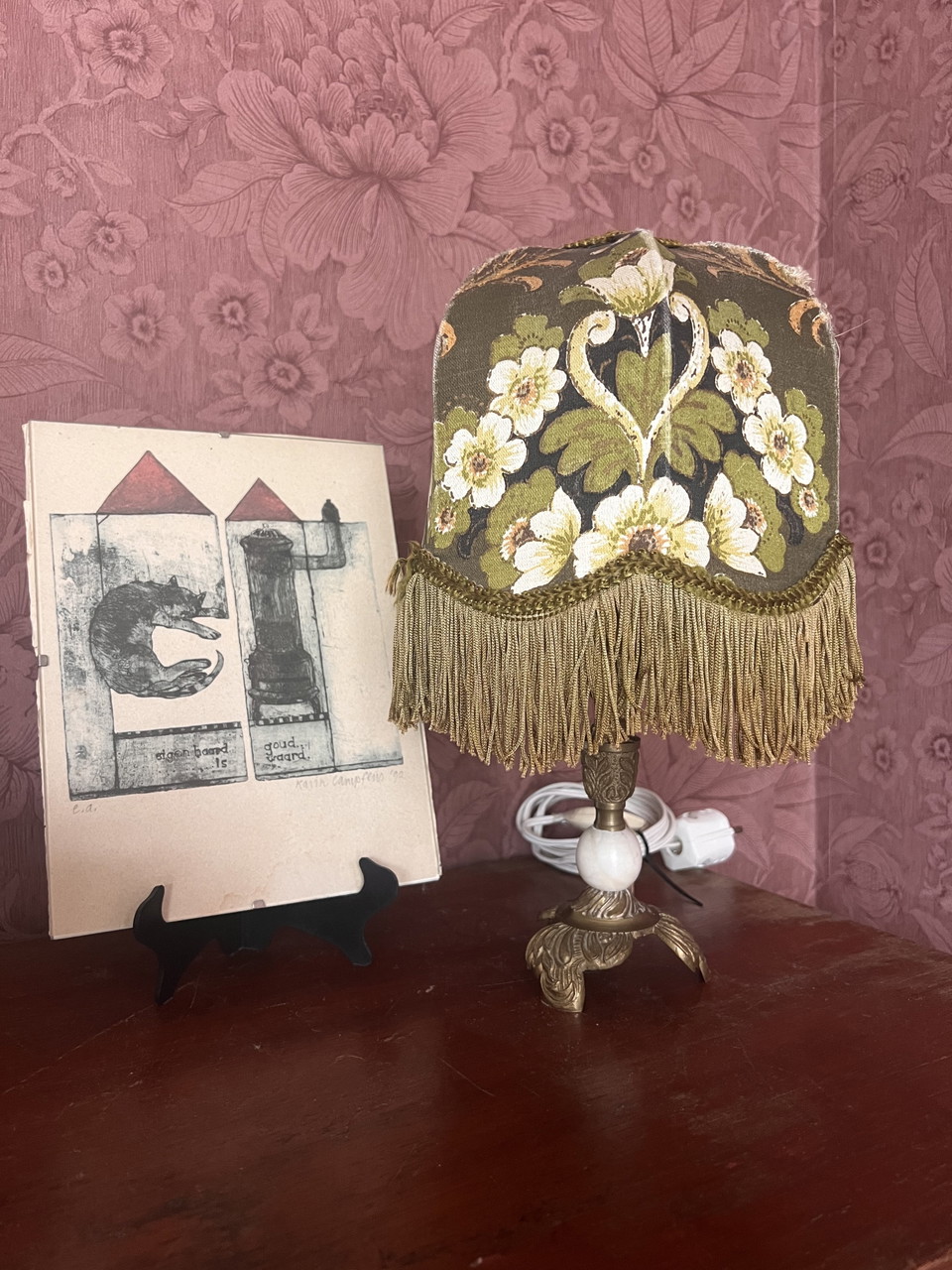 Lampada da tavolo vintage