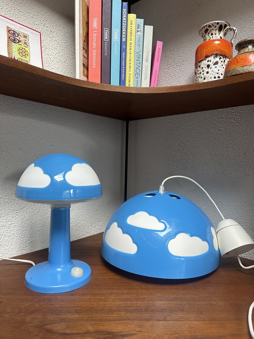 Lampe de poche et lampe d'ambiance en forme de loup