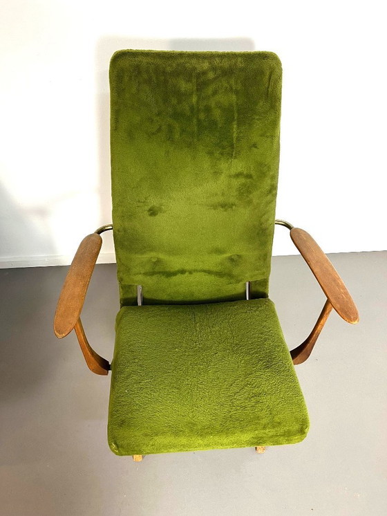 Image 1 of Sillones ajustables de Poltrona, Italia, años 50.