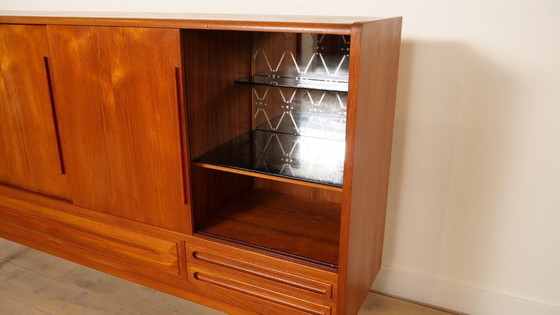 Image 1 of Vintage highboard | Wall cabinet | Teak | 1960s