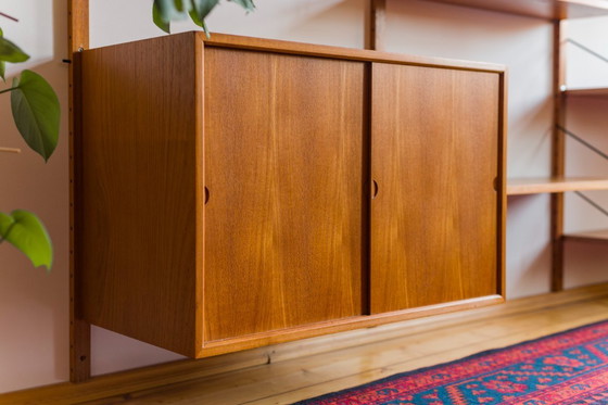 Image 1 of Modulares Wandregalsystem von Poul Cadovius für Cado, 1960er Jahre
