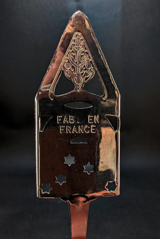 Vintage Absinthe Fountain, Cut Glass & Gold Metal, Belle Époque Style – Table accessories (photo 10 of 10)