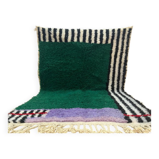 Tapis berbère artisanal fait main 3x2 m