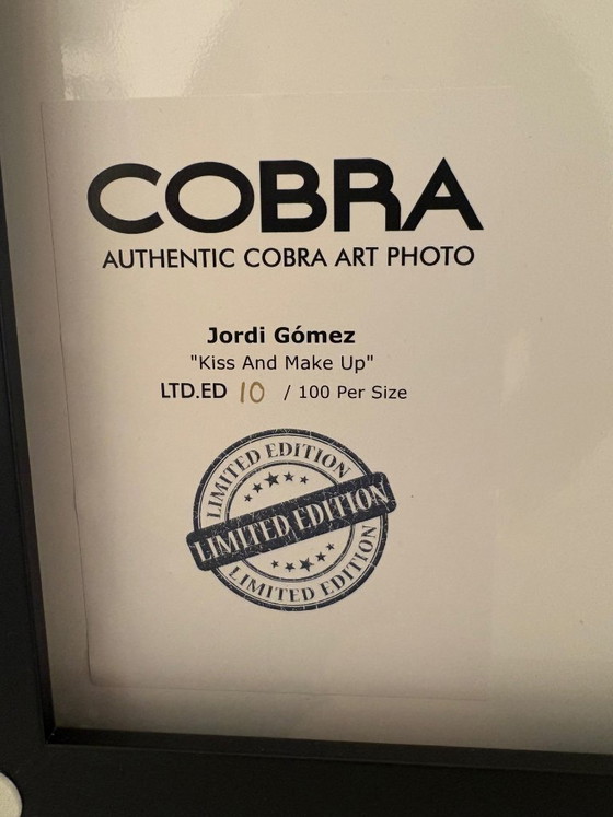 Image 1 of Cobra Art – Jordi Gomez – Kiss and Make up