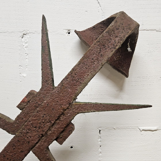 Image 1 of Antico ponte vittoriano in ferro battuto / recinzione / decorazione industriale / curiosità industriale (ciascuno)