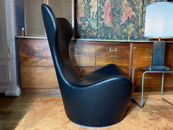 Image 1 of B&B Italia Grande Papilio armchair + Ottoman Naoto Fukasawa design