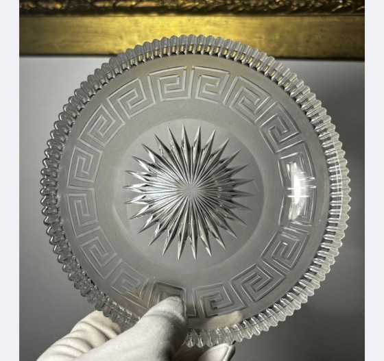 Image 1 of 4 Teller Baccarat 2/2 in antikem griechischem Schlüssel