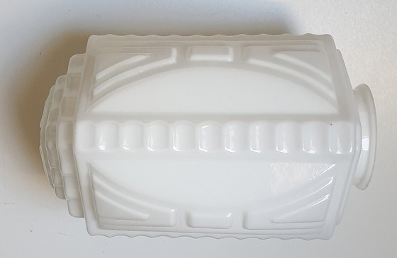 Image 1 of Art Deco hanglamp opaline glas 