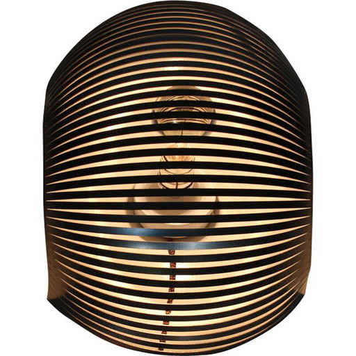 Vintage stainless steel table lamp