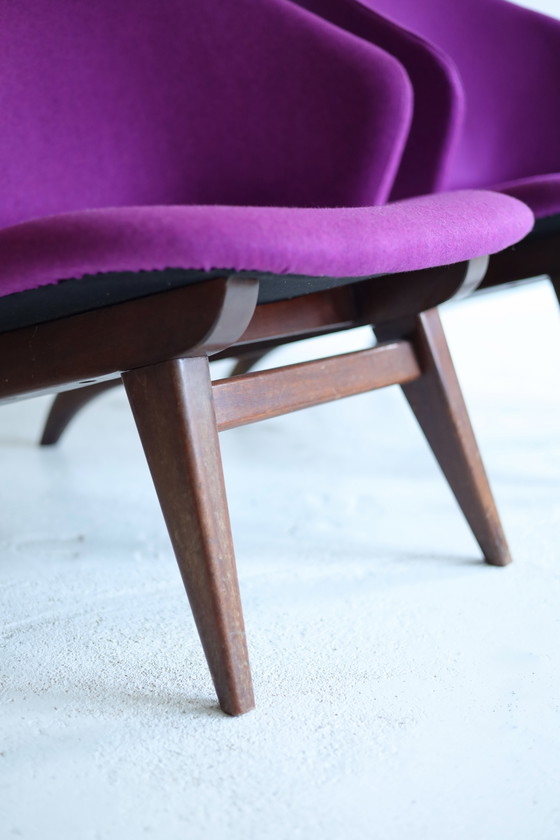 Image 1 of Ensemble de 2 fauteuils modèle 109, Theo Ruth, Artifort