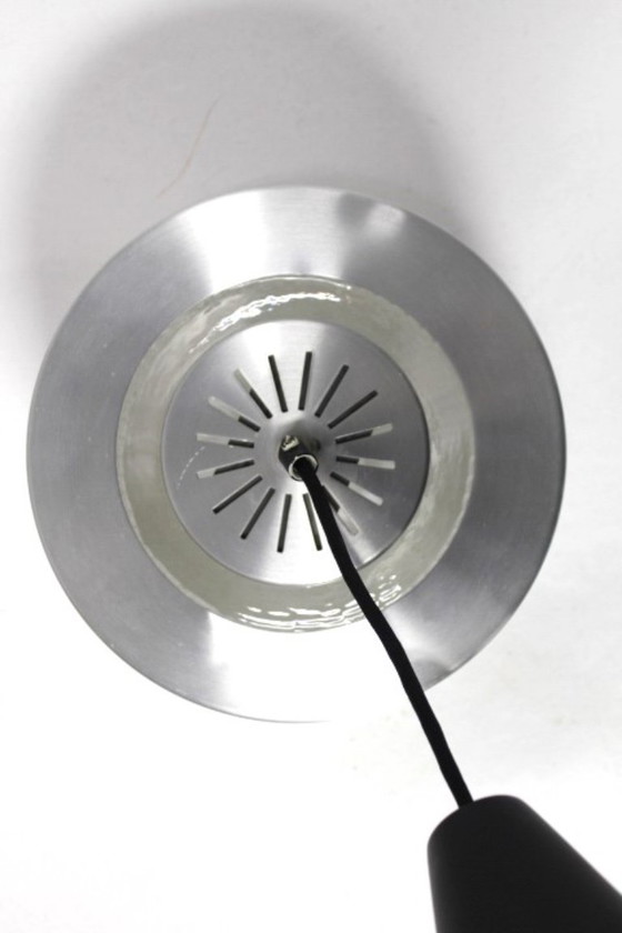 Image 1 of Lampada a sospensione in metallo e vetro, Svezia, 1960