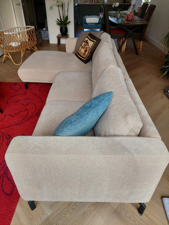Sofá de 4x6 con chaise longue - ¡Como nuevo! – 4x6 Sofa, Metal, Textile (photo 4 of 7)