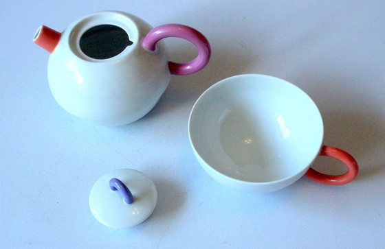 Image 1 of Teiera Arzberg - Fantasia - Porcellana - design di Matteo Thun - "Tea for One".