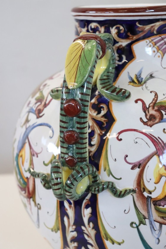 Image 1 of Italiaanse keramieken vaas van CACF FAENZA, 1950