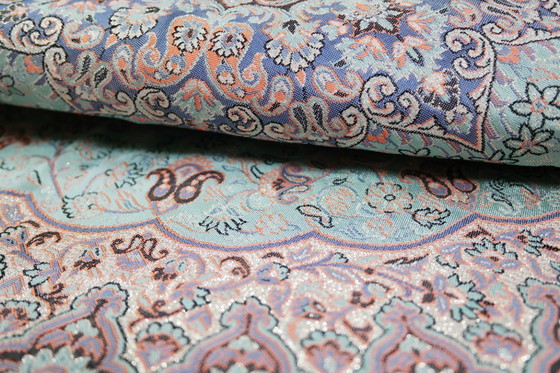 Image 1 of Handgemaakt oosters tafelkleed, zeer fijn vervaardigd van zijden draden, 75 x 75 cm