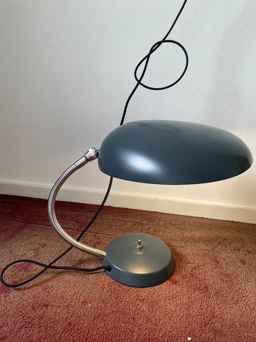 Zu verkaufen: Vintage Gubi Cobra Tischleuchte, Anthrazitgrau